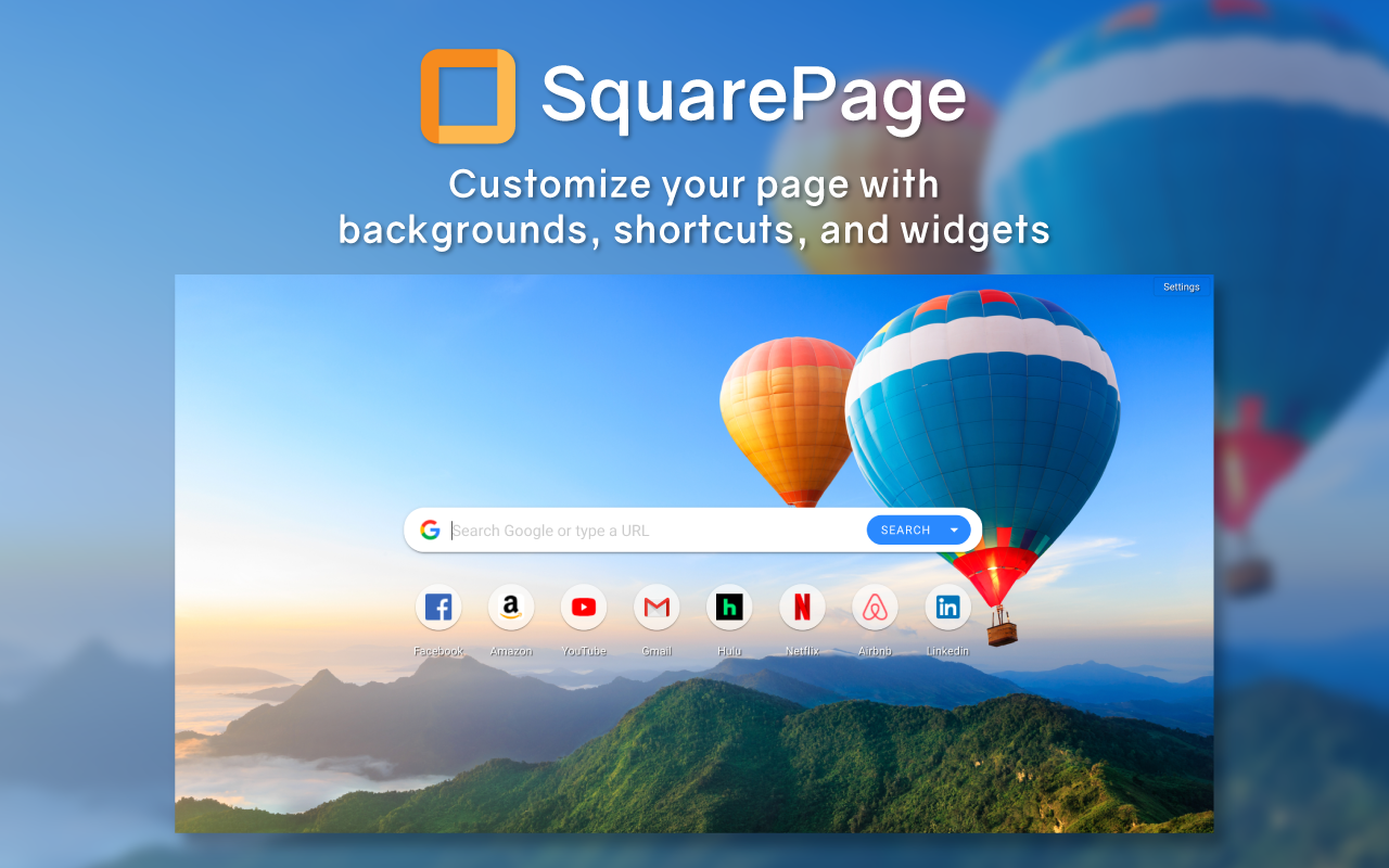 Square Media, LLC / SquarePage Chrome Extension