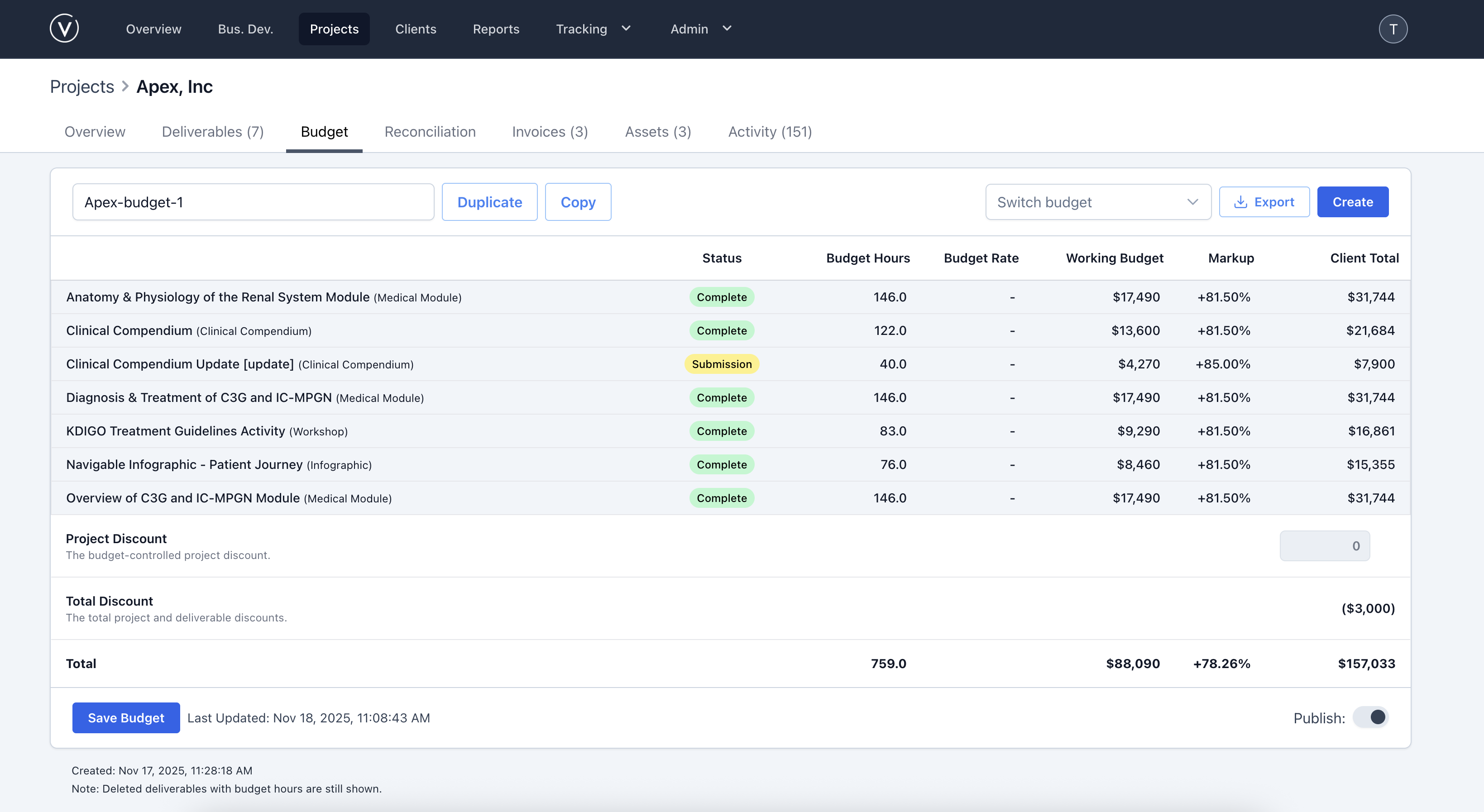 Versado / Client & Project Management Software